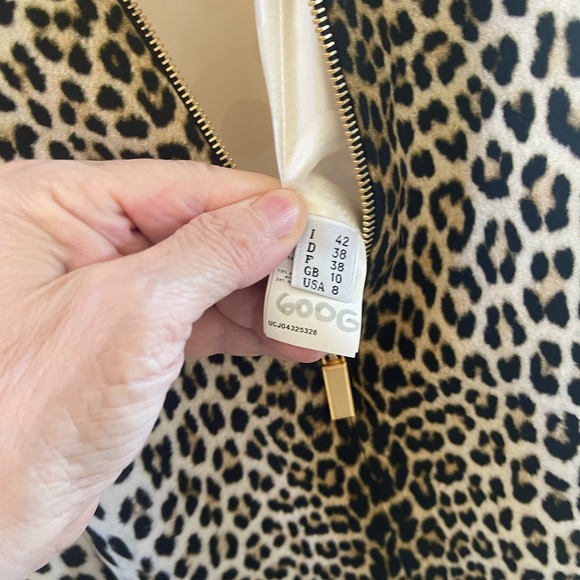 Vintage EMANUEL UNGARO Elegant Animal print DRESS - Picture 4 of 11